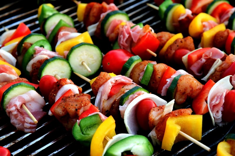 Grilled Fruit Skewers